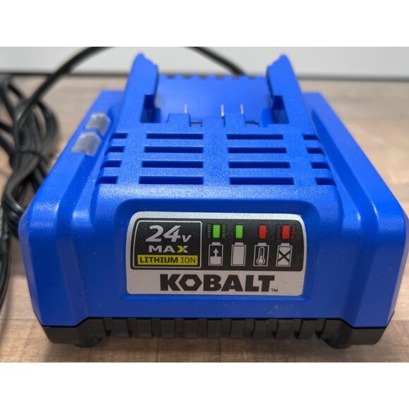 Kobalt 24-volt Max Power Tool Battery Charger Lithium Ion - Picture 1 of 3